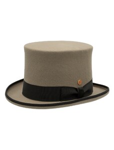 Luxusný béžový cylinder Mayser - Top Hat