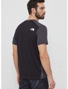 Športové tričko The North Face šedá farba, vzorované, NF0A825OMN81