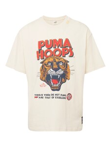 PUMA Funkčné tričko 'Showtime' námornícka modrá / oranžová / červená / biela