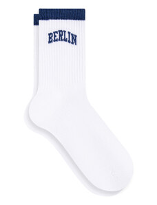 Mavi Biele ponožky s potlačou Berlín-620