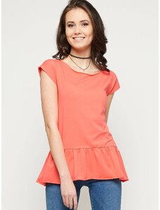 Yups Blouse with coral frill