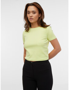 Orsay Light Green Ladies Short T-Shirt - Women