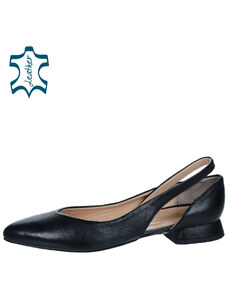 OLIVIA SHOES Čierne štýlové topánky 141423
