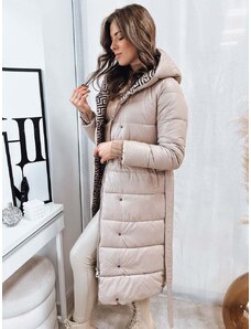 Women's winter coat GRACE beige Dstreet