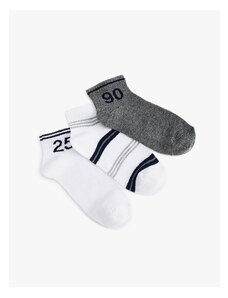 Koton 3-Piece Set of Booties Socks Cotton