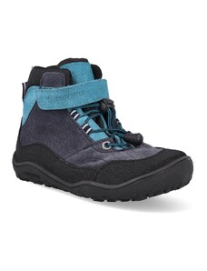 Barefoot detské outdoorové topánky bLIFESTYLE - Capra tex marine dunkelblau modré