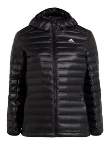 Izolačná bunda Adidas Varilite s kapucňou (plus veľkosť)