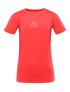 Children's quick-drying T-shirt ALPINE PRO BASIKO diva pink