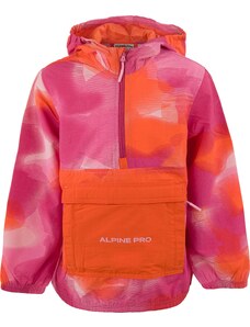 Children's water-repellent jacket ALPINE PRO GOZERO carmine rose