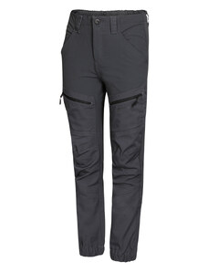 Children's functional trousers with cool-dry ALPINE PRO ZARMO dk.true gray