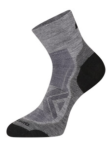 Antibacterial socks made of merino wool ALPINE PRO DERERE gray