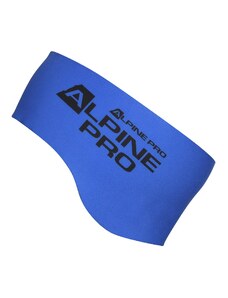Sport headband ALPINE PRO BELAKE electric blue lemonade
