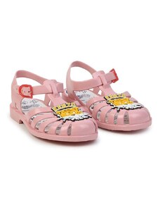 Detské sandále Kenzo Kids ružová farba