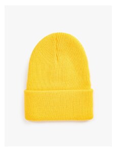 Koton Ribbed Knitted Beanie