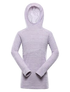 Children's quick-drying sweatshirt ALPINE PRO GORFO pastel lilac