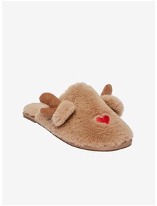 Brown Women's Home Slippers Pieces Futte - Women's