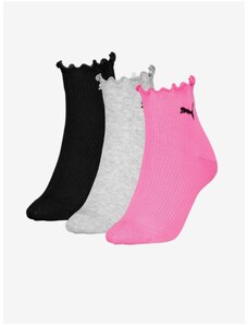 Set of three pairs of Puma Women's Socks - Women