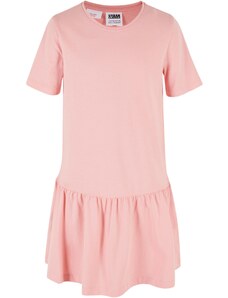 Urban Classics Kids Valance Tee Dress for Girls - Pink
