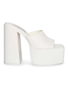 STEVE MADDEN Trixie Sandal White Leather