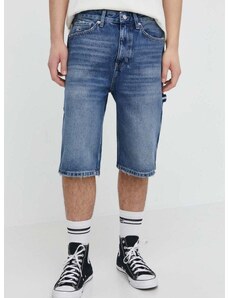 Rifľové krátke nohavice Tommy Jeans pánske,DM0DM18789