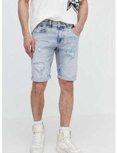 Rifľové krátke nohavice Tommy Jeans pánske, DM0DM18796