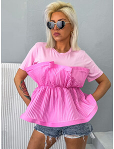Starstyle Ružové dámske tričko PRUDY