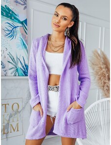 Fashionweek Maxi dlhý farebný sveter, cardigan, blazer s kapucňu/3681