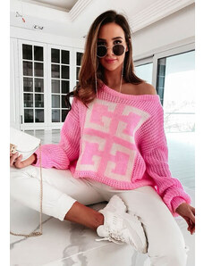 Fashionweek Pletený luxusný svetr PAULA