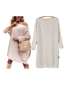 Fashionweek Pletené šaty sveter oversize MDK52