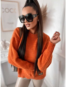 Fashionweek Dámsky sveter oversize s prímesou vlny NB4861