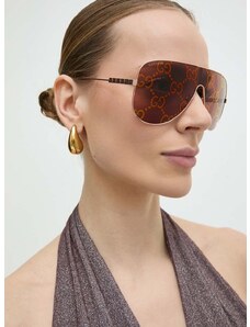 Slnečné okuliare Gucci dámske, červená farba, GG1436S