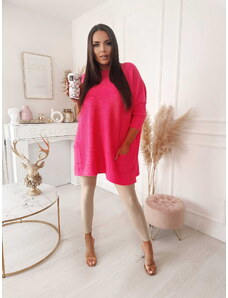 Fashionweek Luxusný dámsky sveter oversize PRO MOLETKY NB7689