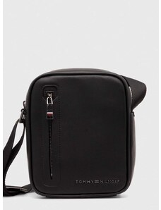 Malá taška Tommy Hilfiger čierna farba, AM0AM12235