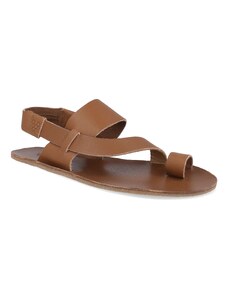 Barefoot dámske sandále Vivobarefoot - OPANKA SANDAL WOMENS TAN hnedé