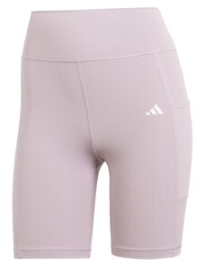 ADIDAS PERFORMANCE Športové nohavice 'Optime' pastelovo fialová / biela