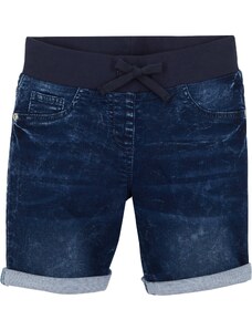 bonprix Dievčenské džínsové šortky, farba modrá, rozm. 164