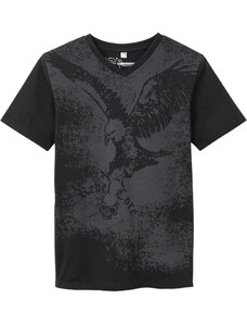 bonprix Chlapčenské tričko z bio bavlny, farba čierna