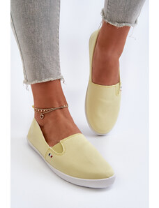 Kesi Women's slip-on sneakers Yellow Adrancia