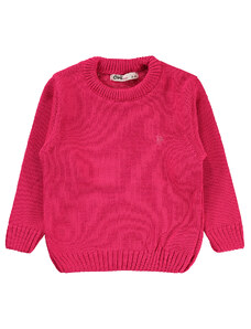 Civil Girls Dievčenský pletený sveter 2-5 ročné fuchsiové