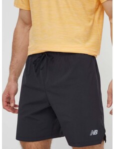 Tréningové šortky New Balance čierna farba, MS41283BK