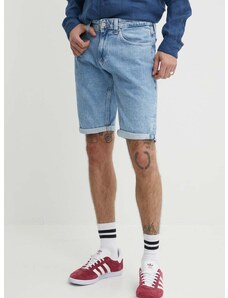 Rifľové krátke nohavice Tommy Jeans pánske, DM0DM19154