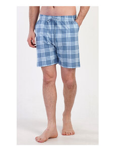 Gazzaz Pánske pyžamové šortky Hugo, farba modrošedá, 100% bavlna
