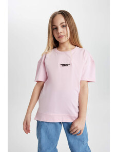 DEFACTO Oversize Fit Short Sleeve T-shirt