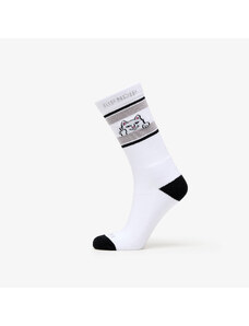 Pánske ponožky RIPNDIP Peeking Nermal Socks White
