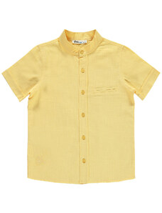 Civil Boys Chlapčenská košeľa 6-9 rokov žltá