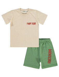 Civil Boys Chlapčenský oblek 2-5 ročný Set Stone Color