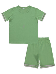 Civil Boys Chlapčenský oblek 6-9 rokov zelený