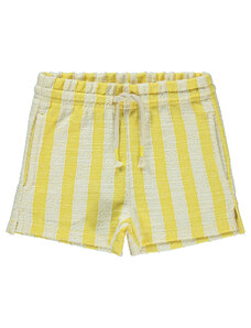 Civil Girls Dievčenské šortky 2-5 rokov žlté