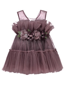 Civil Girls Dievčenské večerné šaty 2-5 ročné fialové