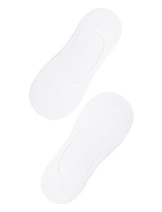 Penti Biele športové 2-dielne balerínske ponožky
